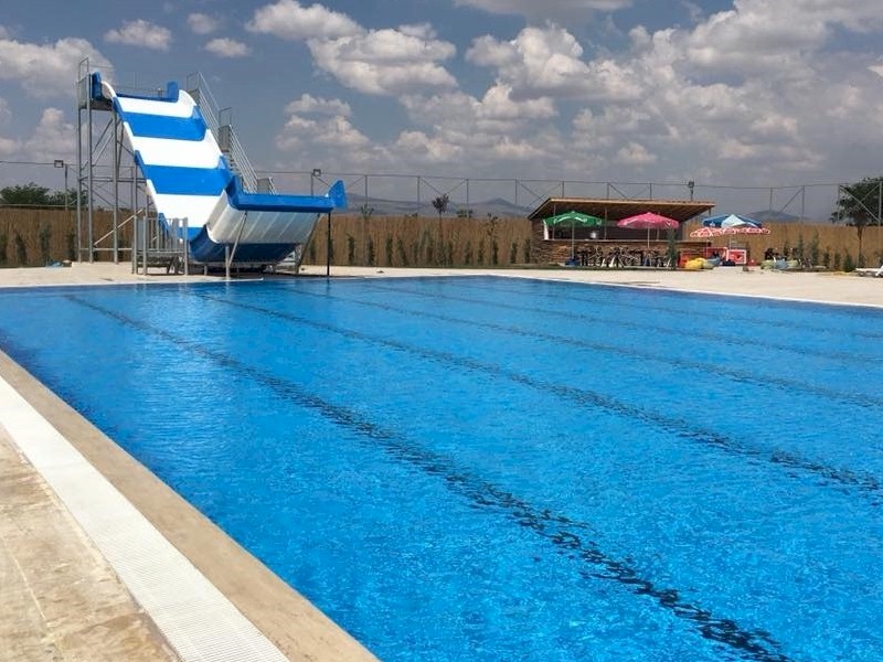 Aquapark Havuzu Yapımı, Heybeli Termal, Afyon